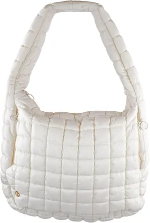 Puff Hobo Bag With Shoulder Strap