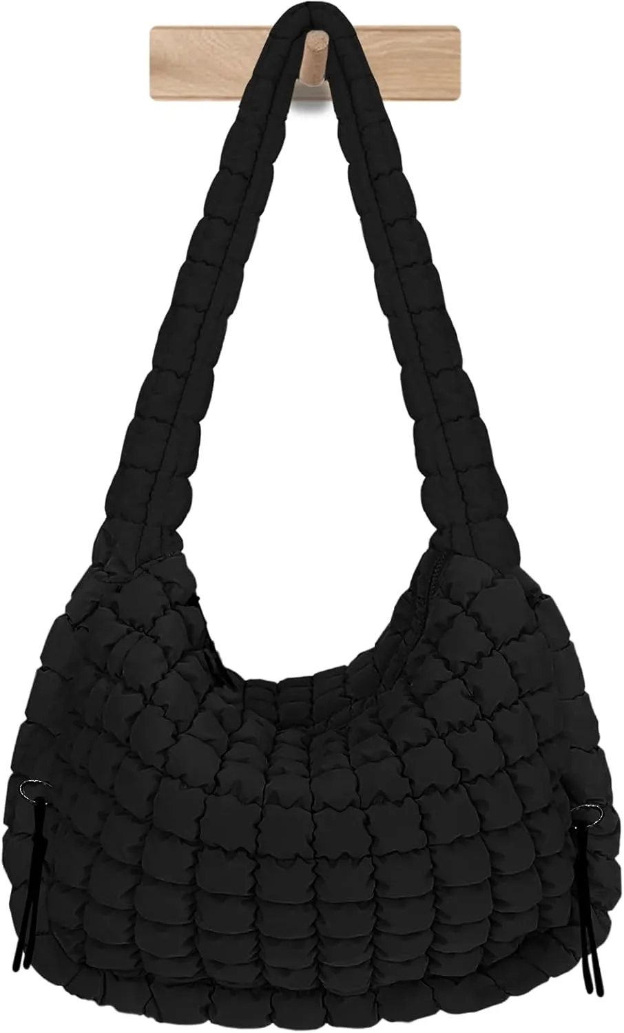 Puffer Tote Bag for Women Large Lightweight Crossbody Shoulder Bag Quilted Puffy Hobo Handbags