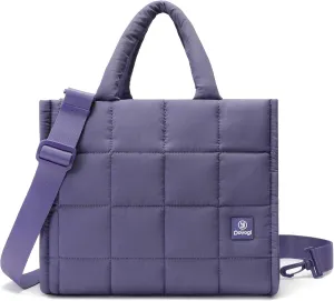 Quilted Crossbody Bags for Women - Small Tote Shoulder Puffer Weekender Overnight Handbag Organizer