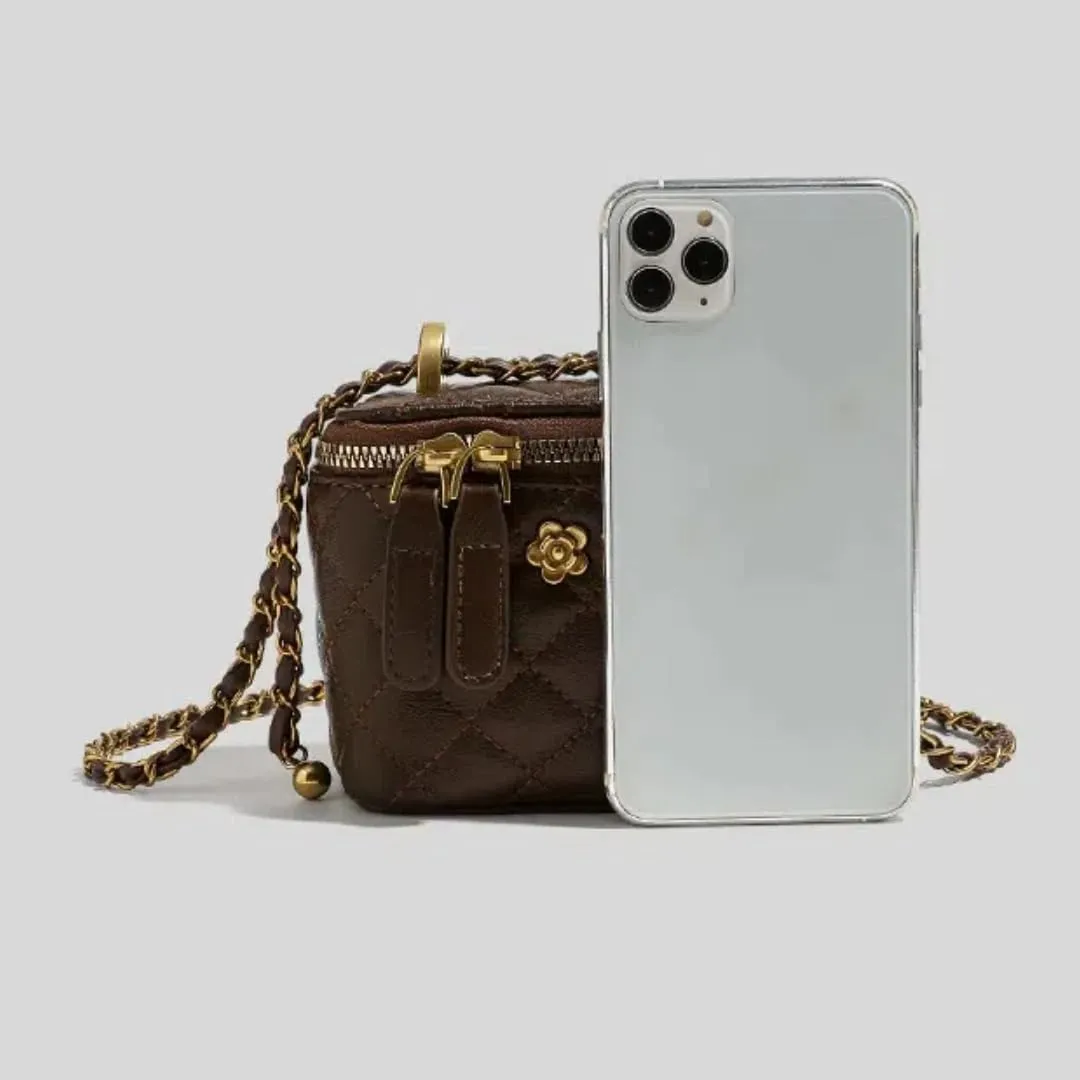 Quilted Leather Crossbody bags for Women