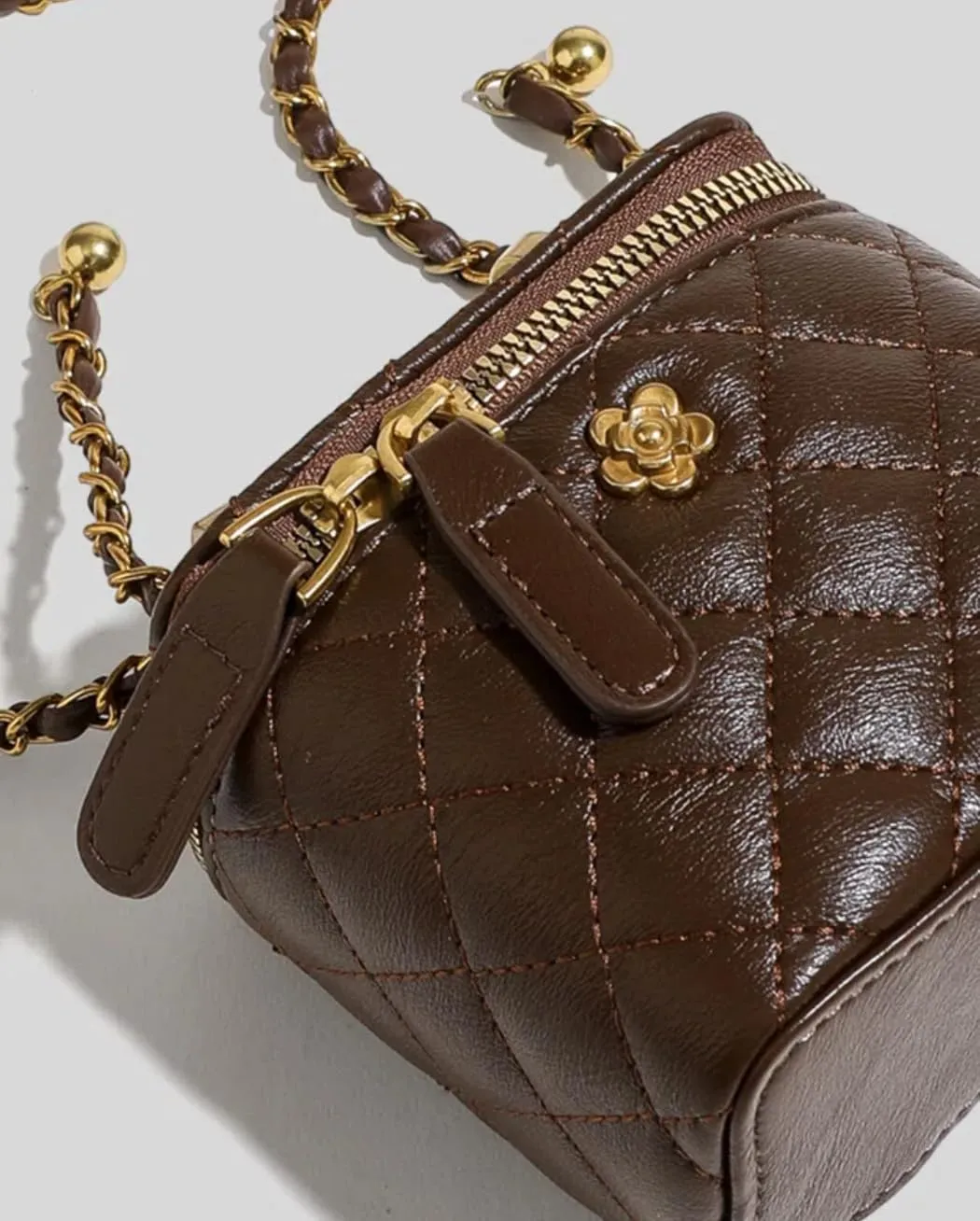 Quilted Leather Crossbody bags for Women
