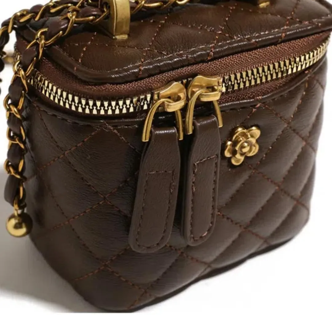 Quilted Leather Crossbody bags for Women