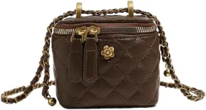 Quilted Leather Crossbody bags for Women