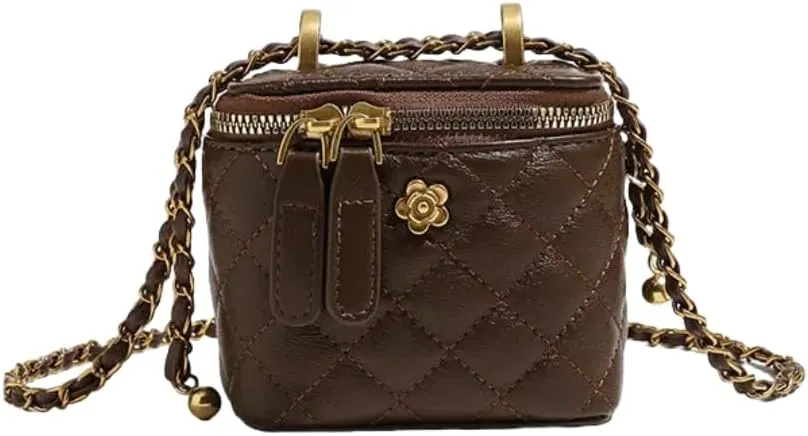 Quilted Leather Crossbody bags for Women