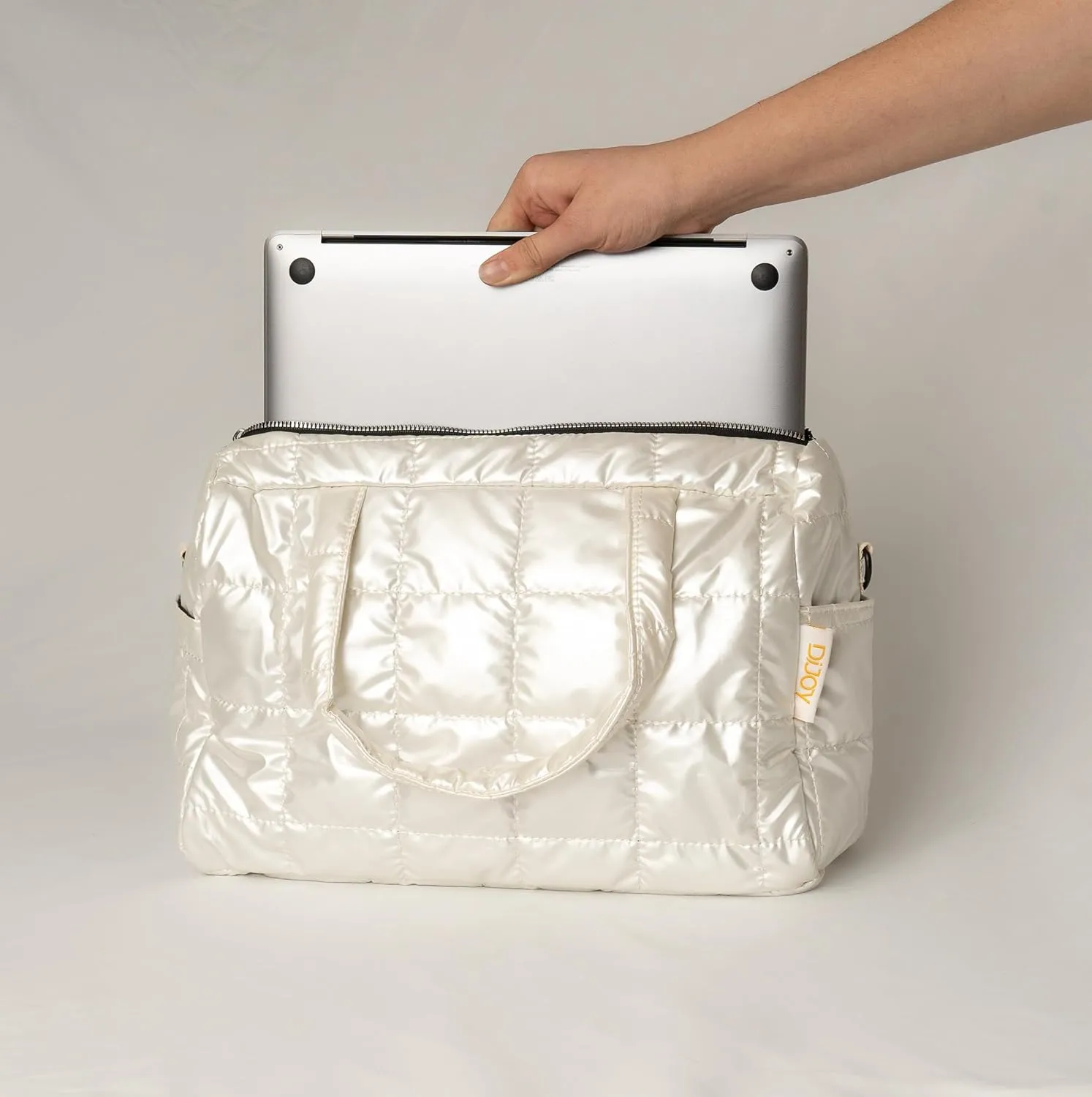 Quilted Lightweight Polyester Bag for Women – Versatile Travel Tote, Durable, Stylish Handbag for Work, Shopping & Daily Use