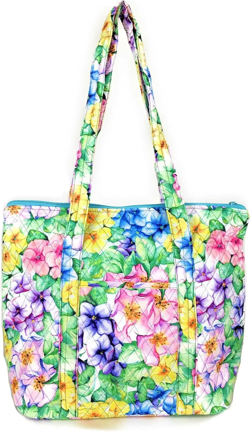 Quilted Shoulder Tote Bag Handbag