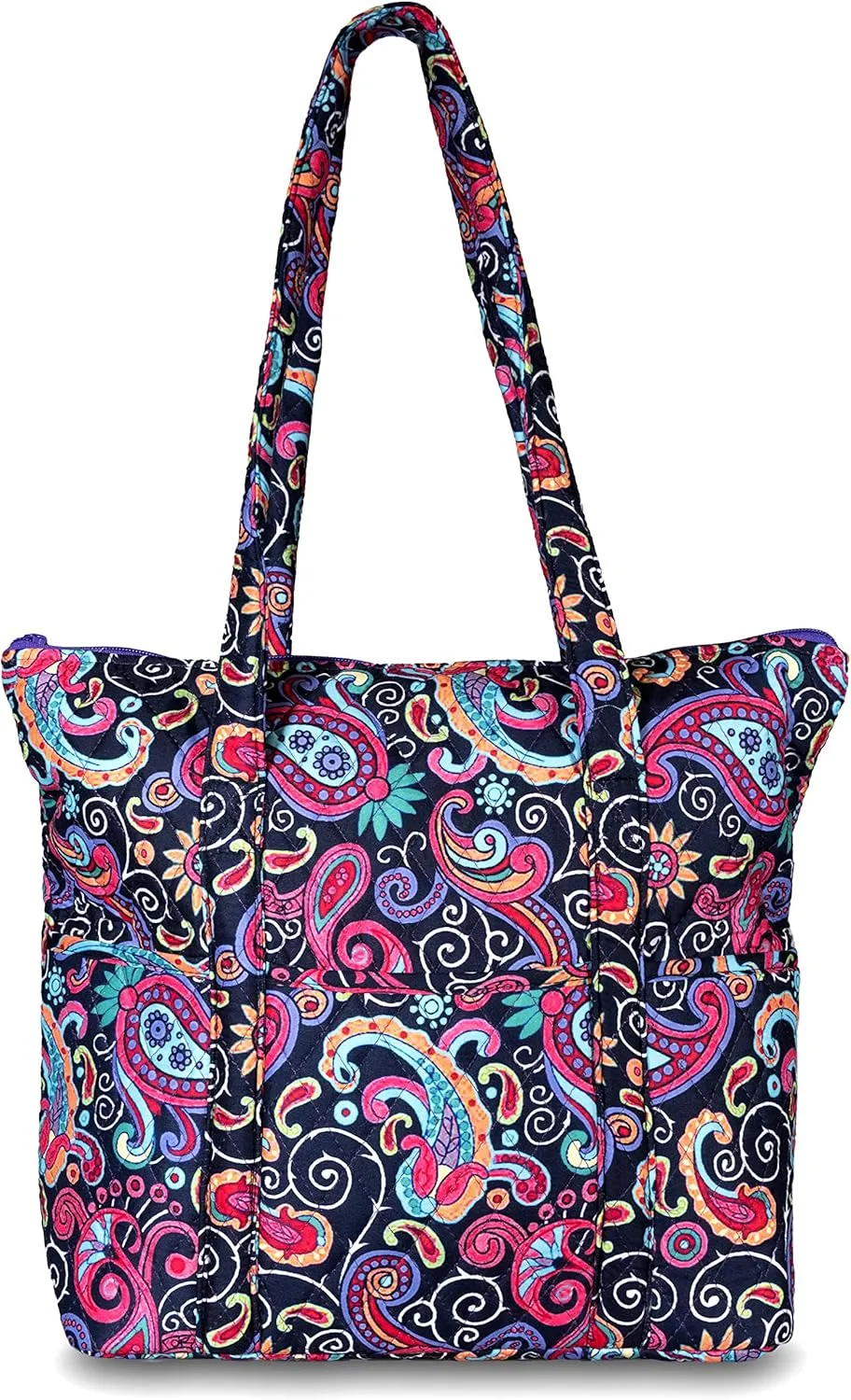 Quilted Shoulder Tote Bag Handbag
