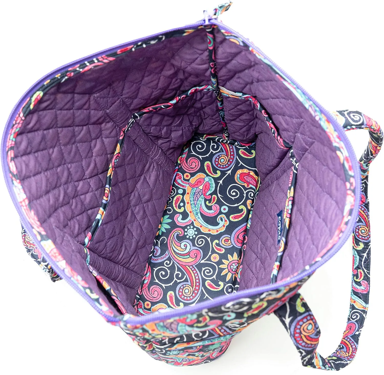 Quilted Shoulder Tote Bag Handbag
