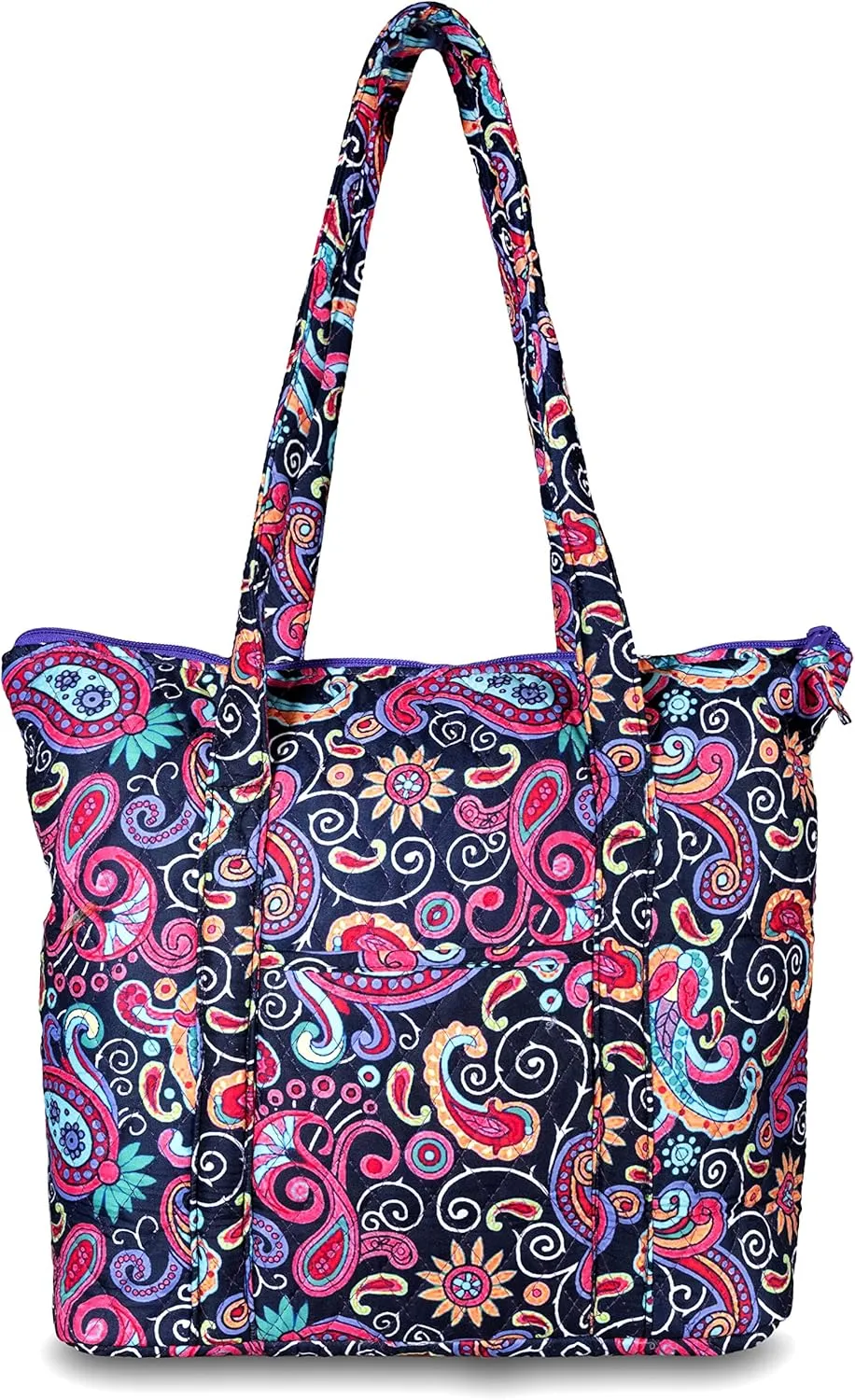Quilted Shoulder Tote Bag Handbag