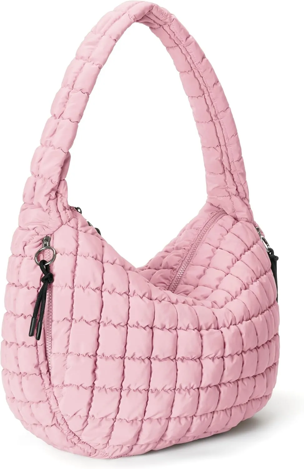 Quilted Tote Bag Large Quilting Cute Puffer Shoulder Bag Lightweight Quilted Padding Hobo Bag for Women Winter Fashion