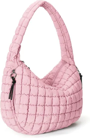 Quilted Tote Bag Large Quilting Cute Puffer Shoulder Bag Lightweight Quilted Padding Hobo Bag for Women Winter Fashion