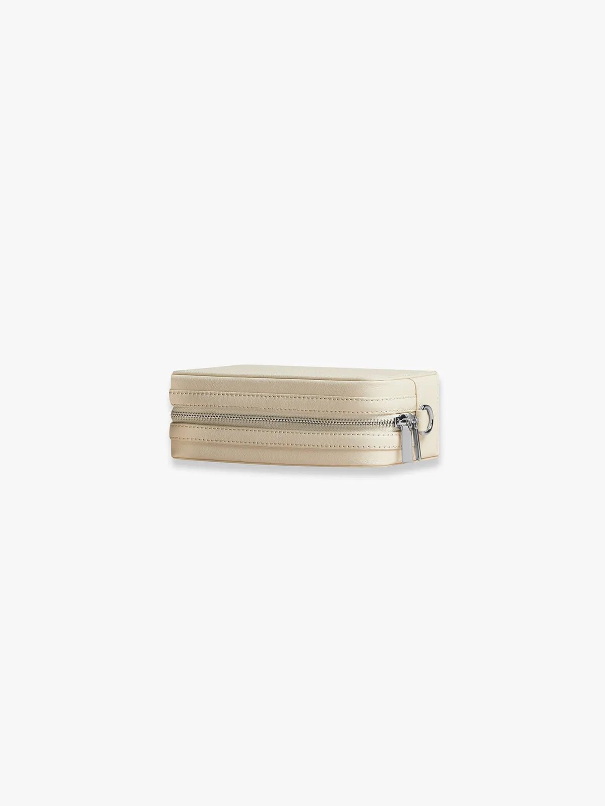 RETERNITY MONOGRAM SHOULDER BAG - CREME