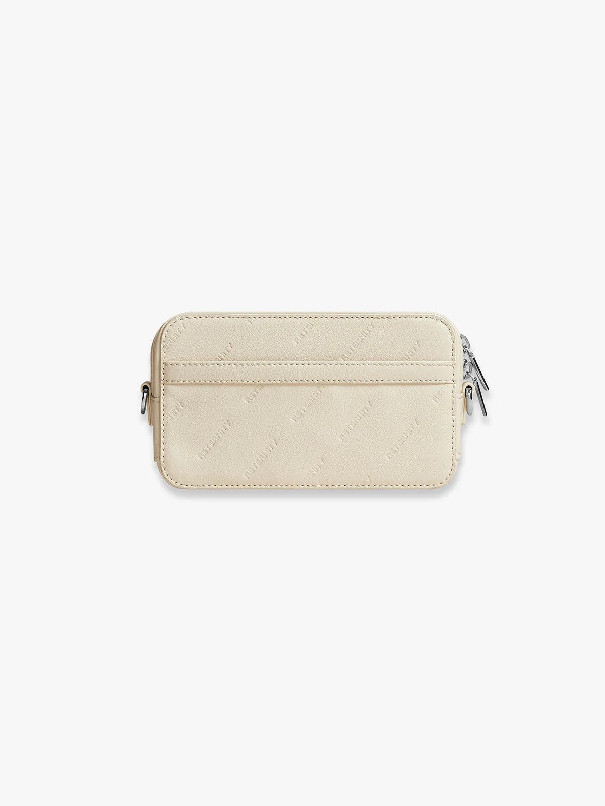 RETERNITY MONOGRAM SHOULDER BAG - CREME