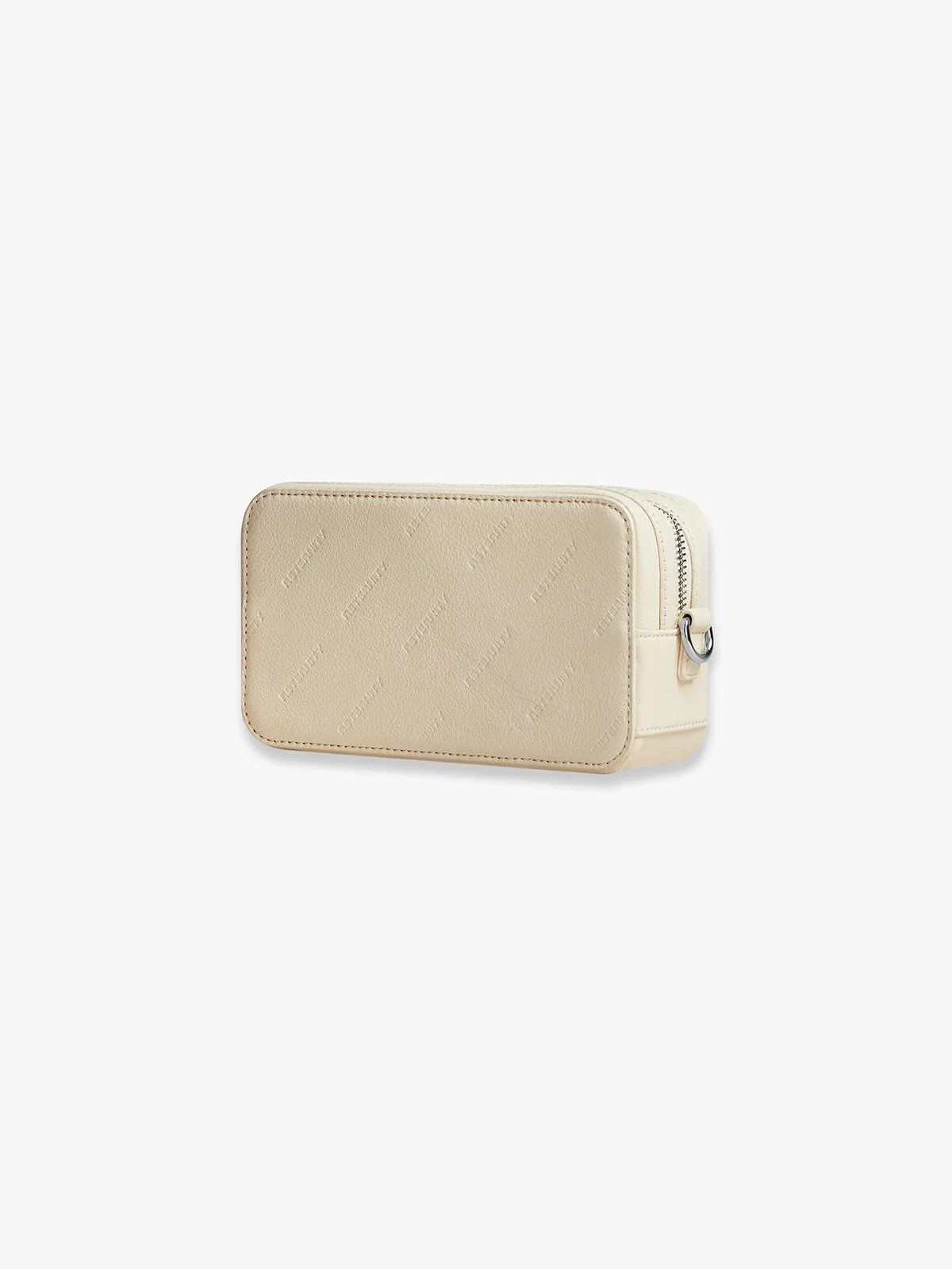 RETERNITY MONOGRAM SHOULDER BAG - CREME