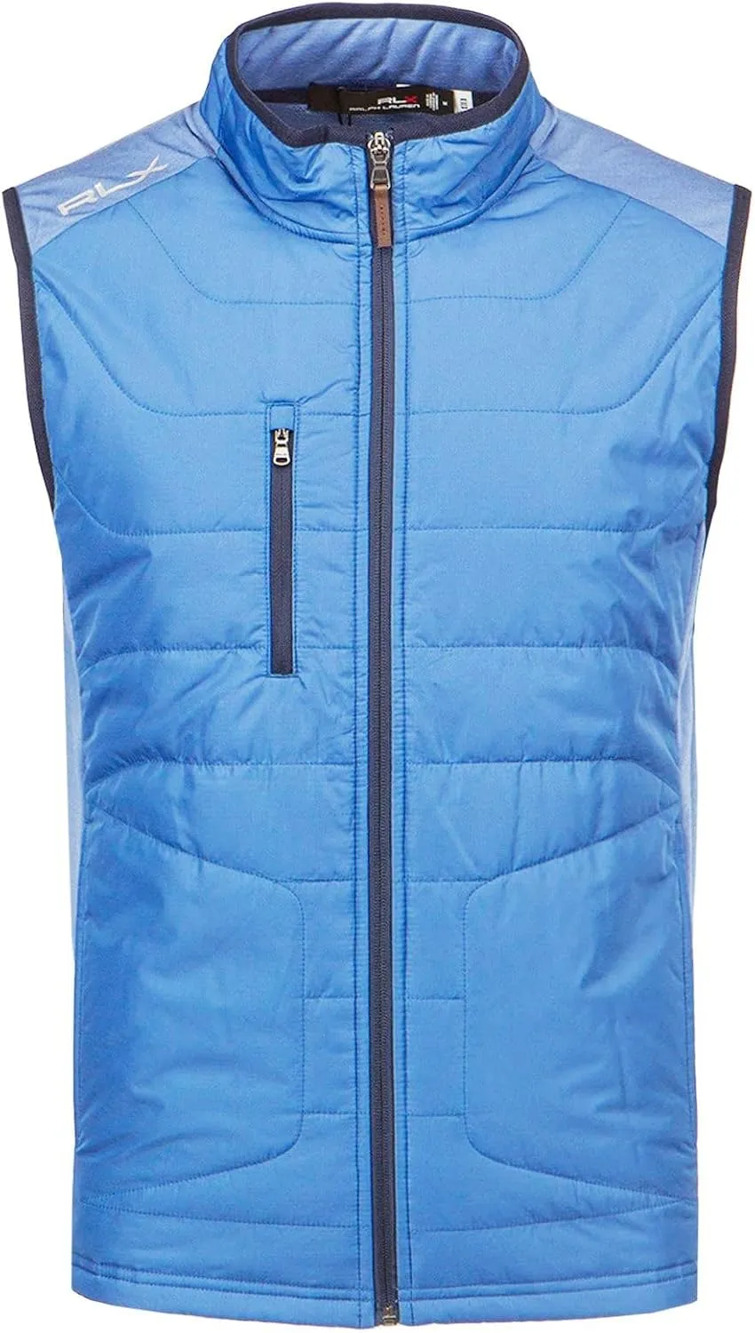 RLX Ralph Lauren Men's Cool Wool Full Zip Golf Vest Gilet Medium M