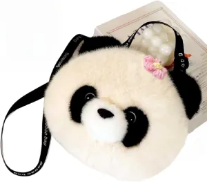 Ryttir Cute Red Panda Crossbody Bag-Adorable Animal Shaped Purse with Big Eyes,Kawaii Anime Lovers Gift for Women Girls