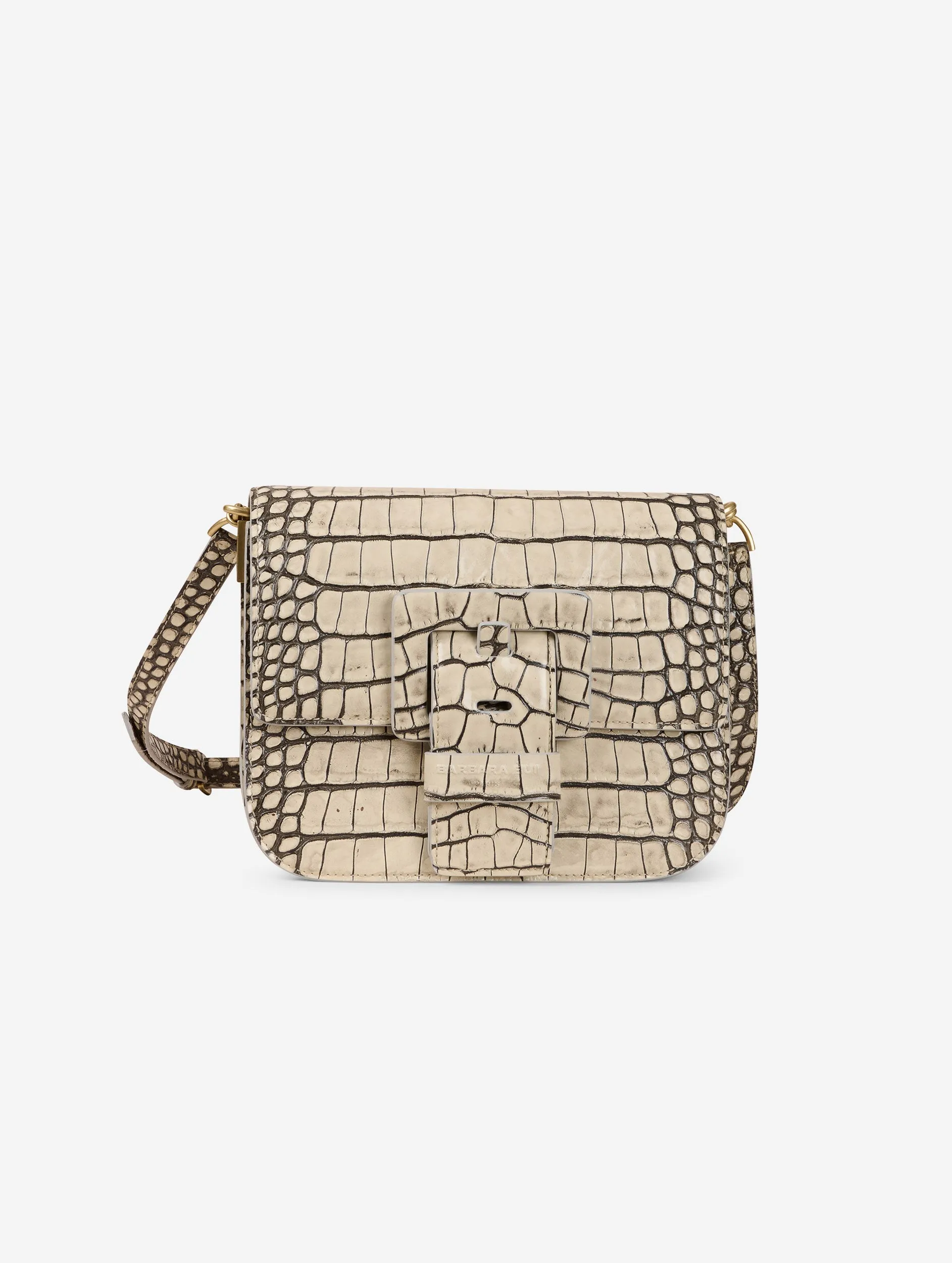 Sand embossed leather TOUCH ME bag