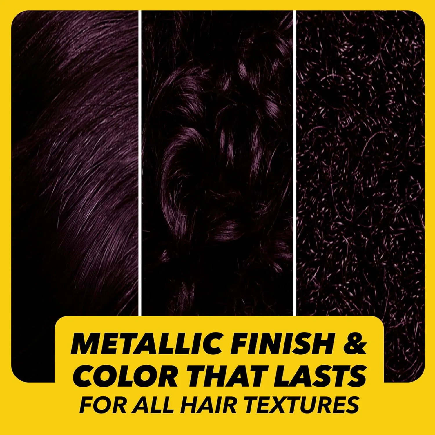 Schwarzkopf Got2b Metallics Permanent Hair Color, M49 Smoky Violet