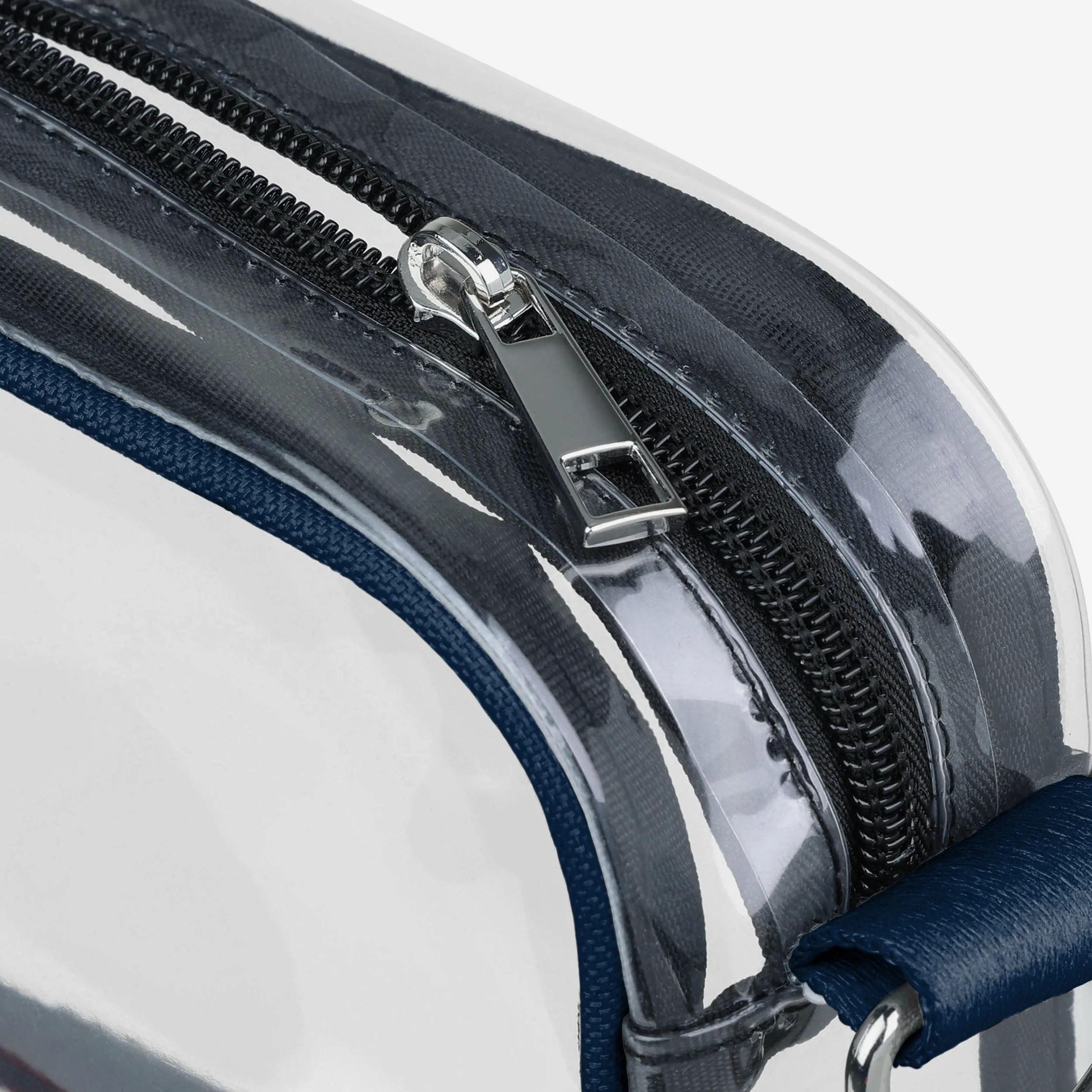 Seattle Seahawks Team Stripe Clear Crossbody Bag