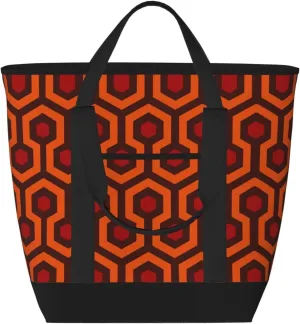 Shining Overlook Print Tote Bag Adult Heavy Duty For Picnic Beach Camping Large Capacity Insulated Tote Bag