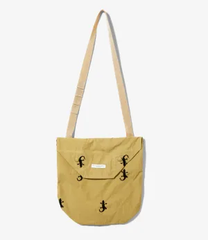 Shoulder Pouch - Gecko Embroidery