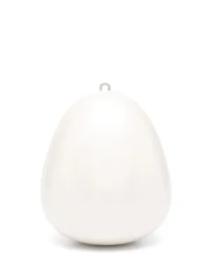 SIMONE ROCHA LARGE EGG Handbag with XL Pearl Crossbody