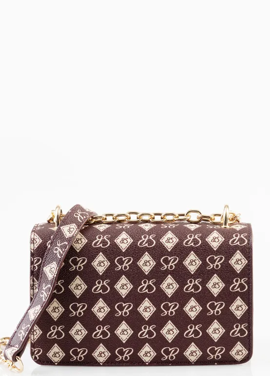 Sissy Boy Fancy Florarls Bag (Brown)
