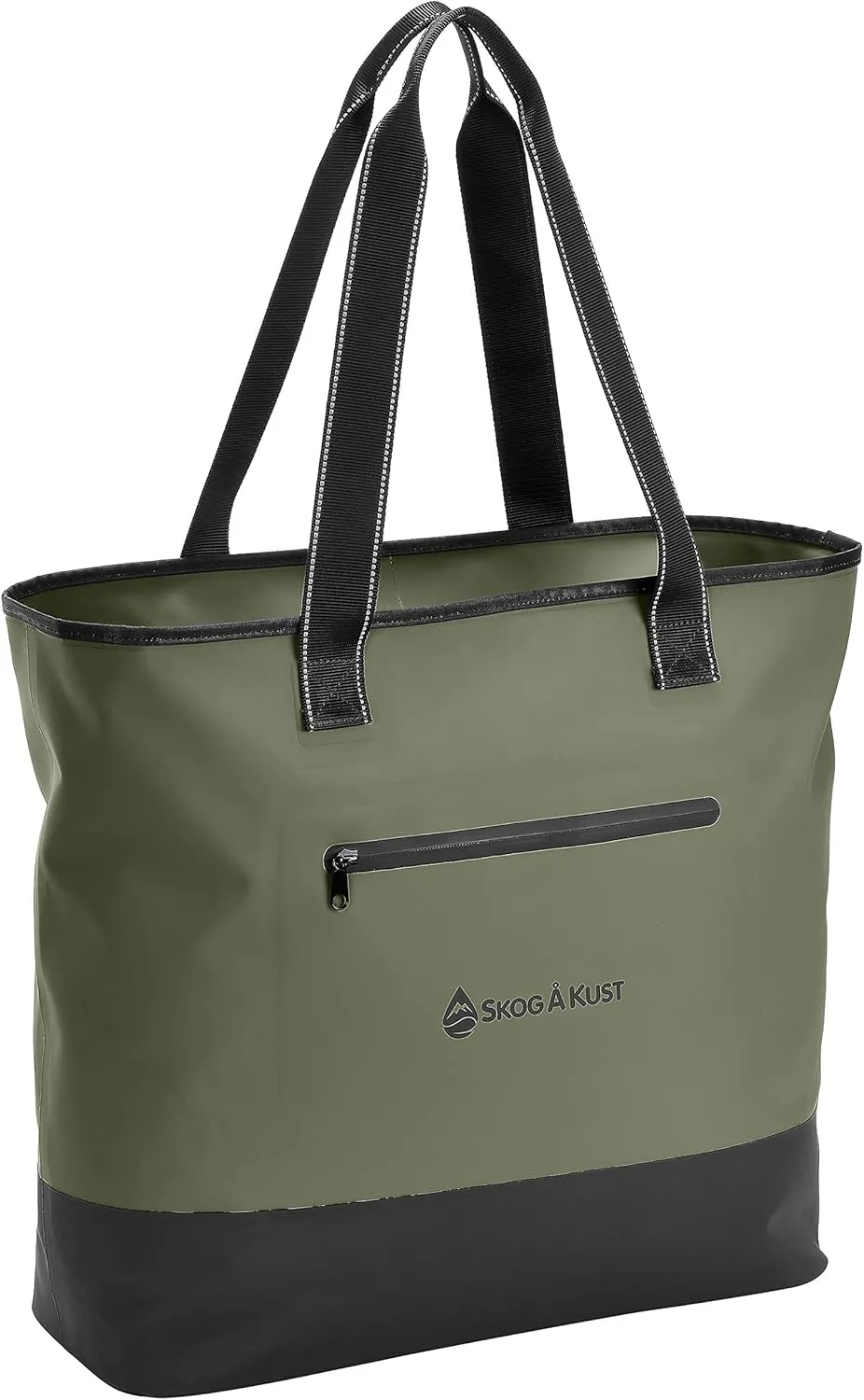 Skog Å Kust ToteSak Waterproof Tote Beach Bag with Airtight Zipper