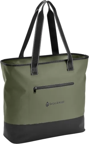 Skog Å Kust ToteSak Waterproof Tote Beach Bag with Airtight Zipper