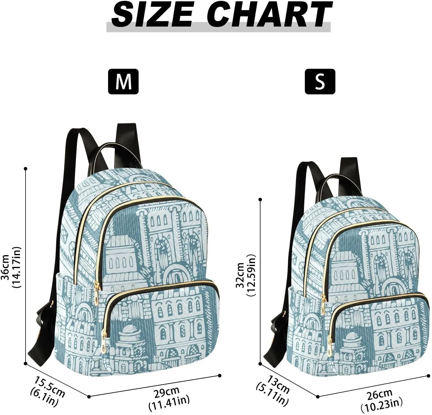 Small Backpack for Women Quilted Backpack Fashion Shoulder Bag Casual Daypack(Pattren 3)