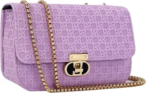 Small Shoulder Bags for Women with Chain Strap,Mini Quilted Embroidery Purses for Women