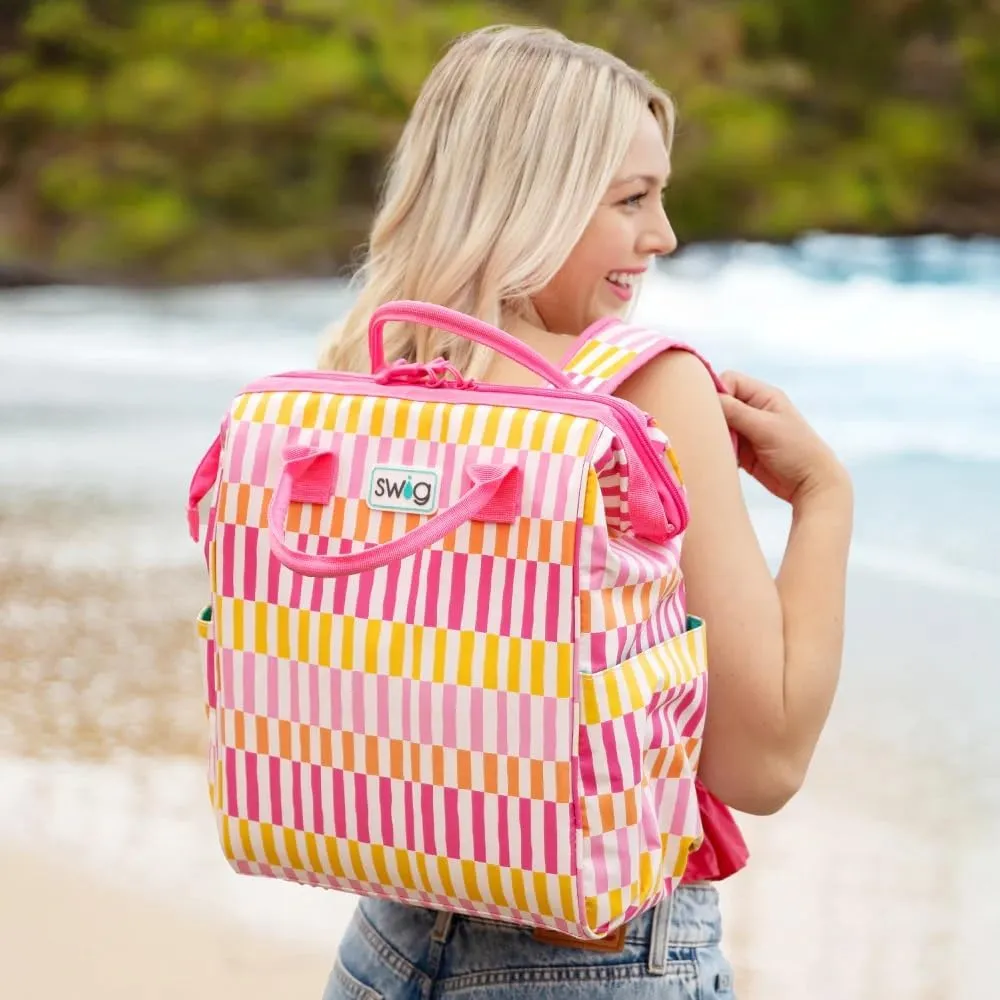 Swig Life Packi Backpack Cooler, Insulated Cooler, Waterproof Beach Bag, 24 Cans, Lightweight Insulated Coolers
