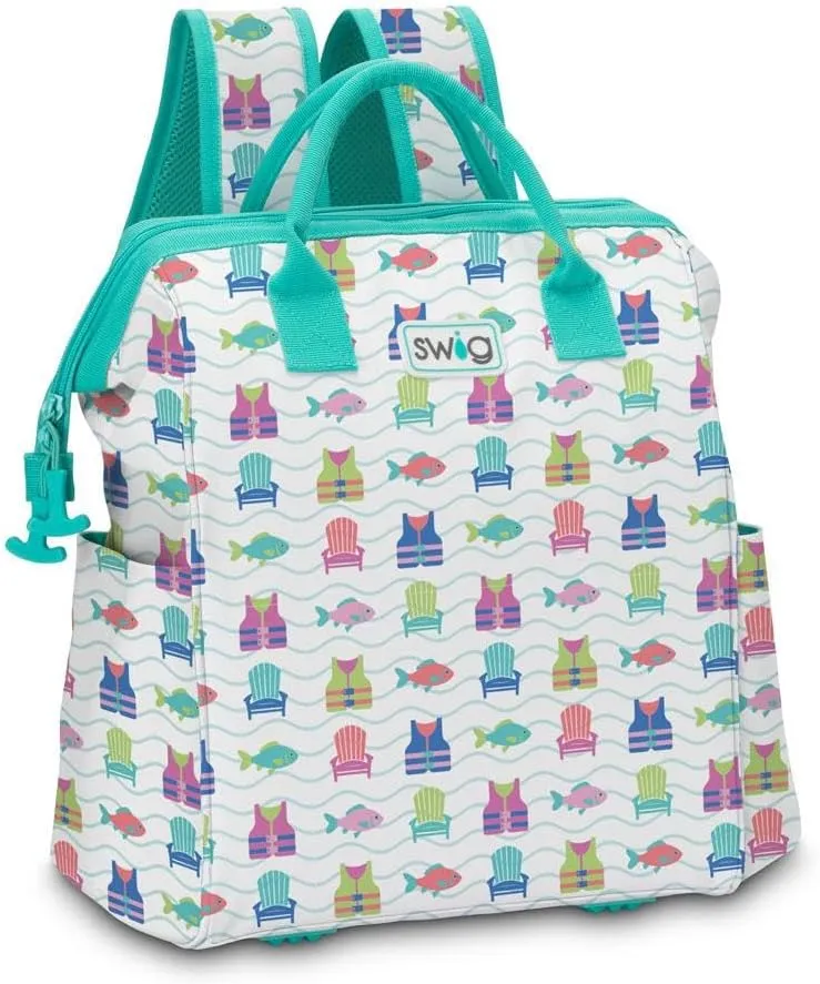 Swig Life Packi Backpack Cooler, Insulated Cooler, Waterproof Beach Bag, 24 Cans, Lightweight Insulated Coolers