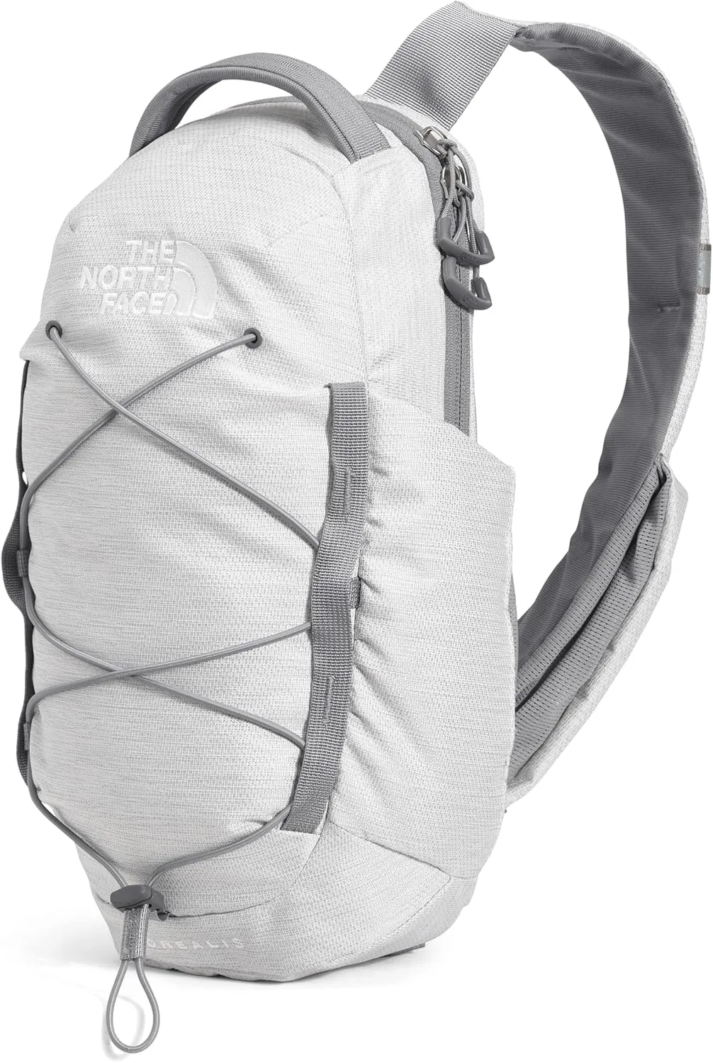 THE NORTH FACE Borealis Sling Bag, TNF White Metallic Mélange/Mid Grey, One Size