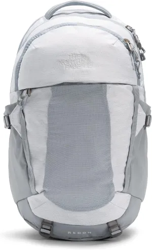 THE NORTH FACE Women's Recon Everyday Laptop Backpack, TNF White Metallic Mélange/Mid Grey, One Size
