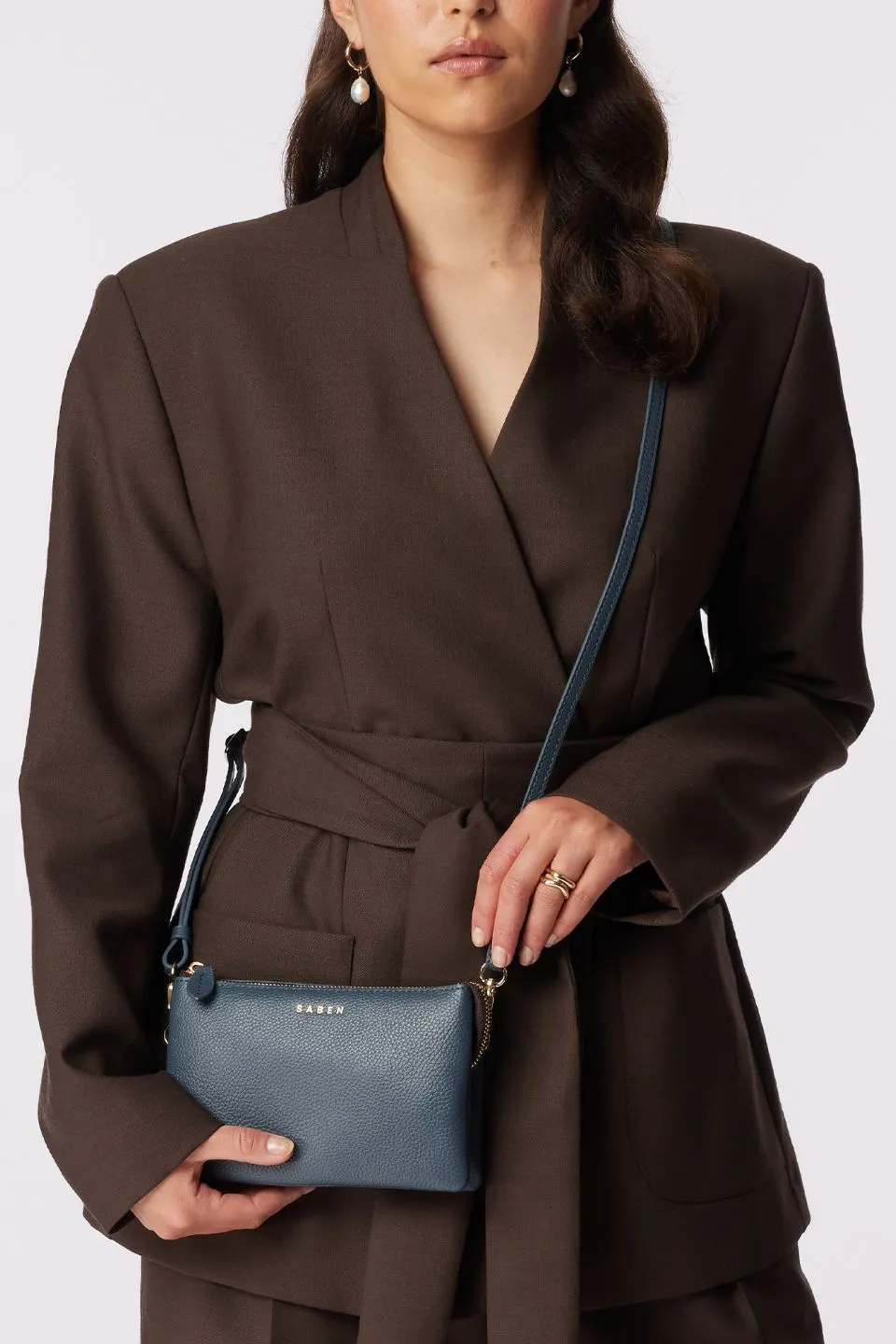 Tilly Crossbody Prussian Leather Bag