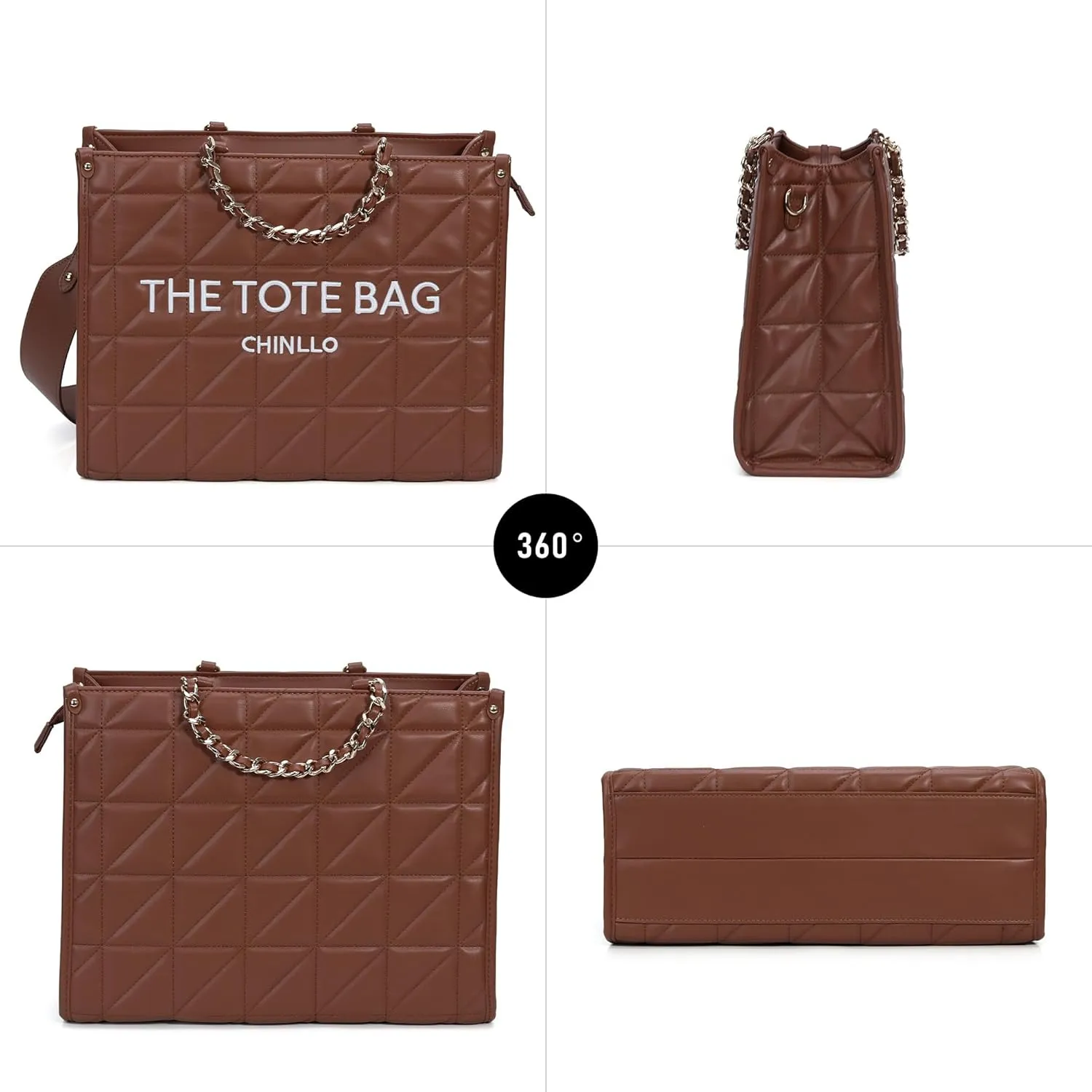 Tote Bag for Women, Top Handle Stachel Purse and Handbags with Shoulder Strap