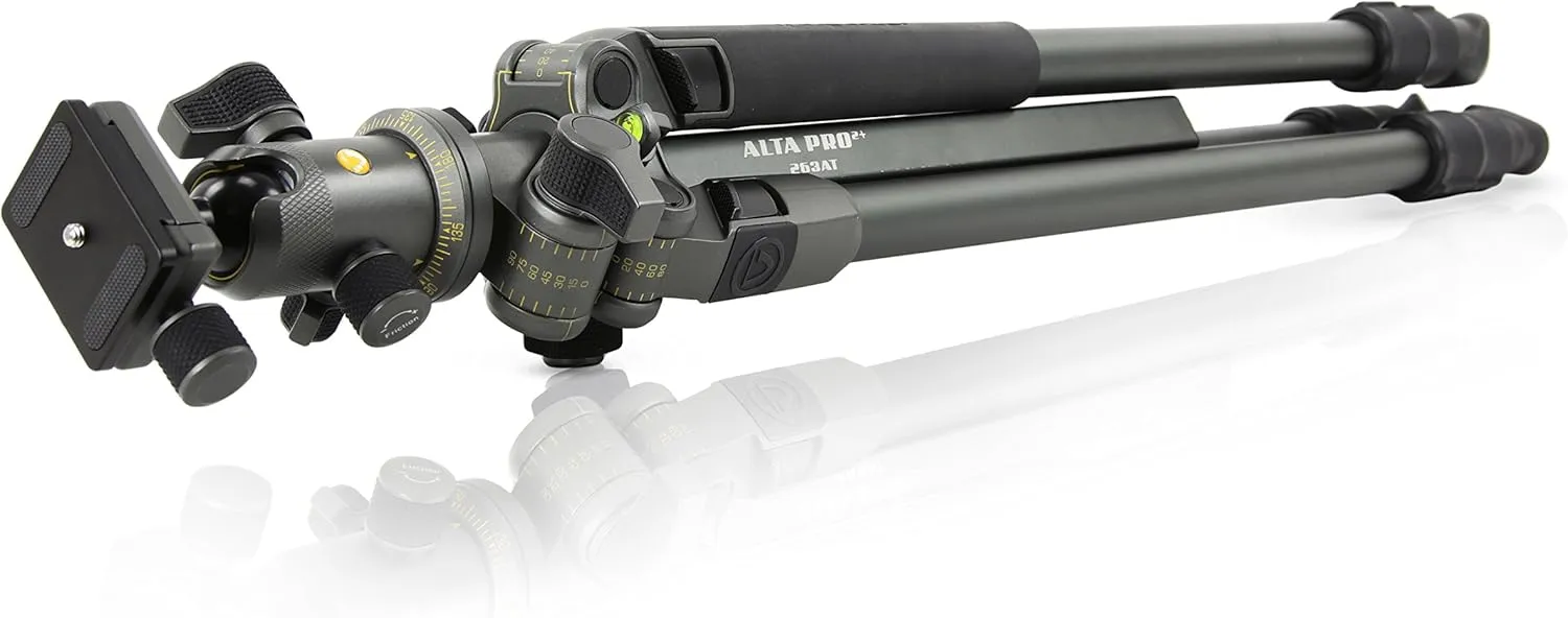 Vanguard Alta Pro 2  263AB 100 Aluminum Tripod with Alta BH-100 Ball Head and Multi-Angle Center Column