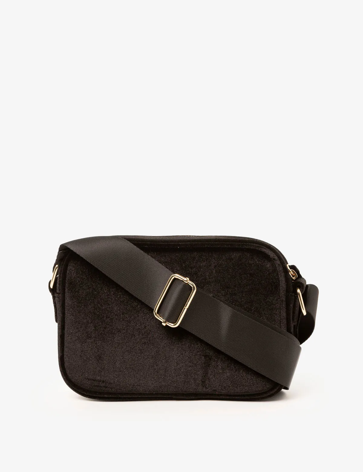 VELVET CROSSBODY BAG
