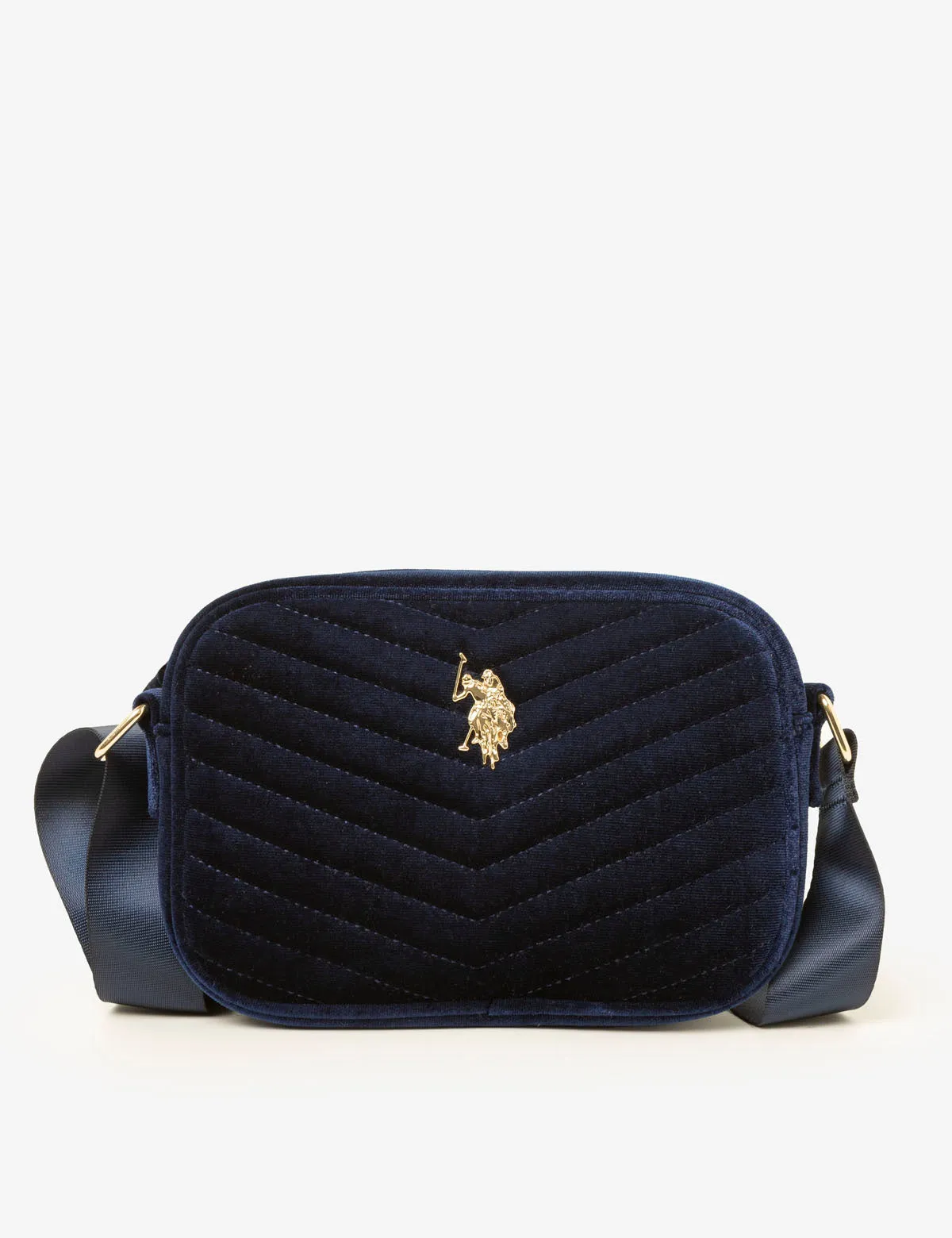 VELVET CROSSBODY BAG