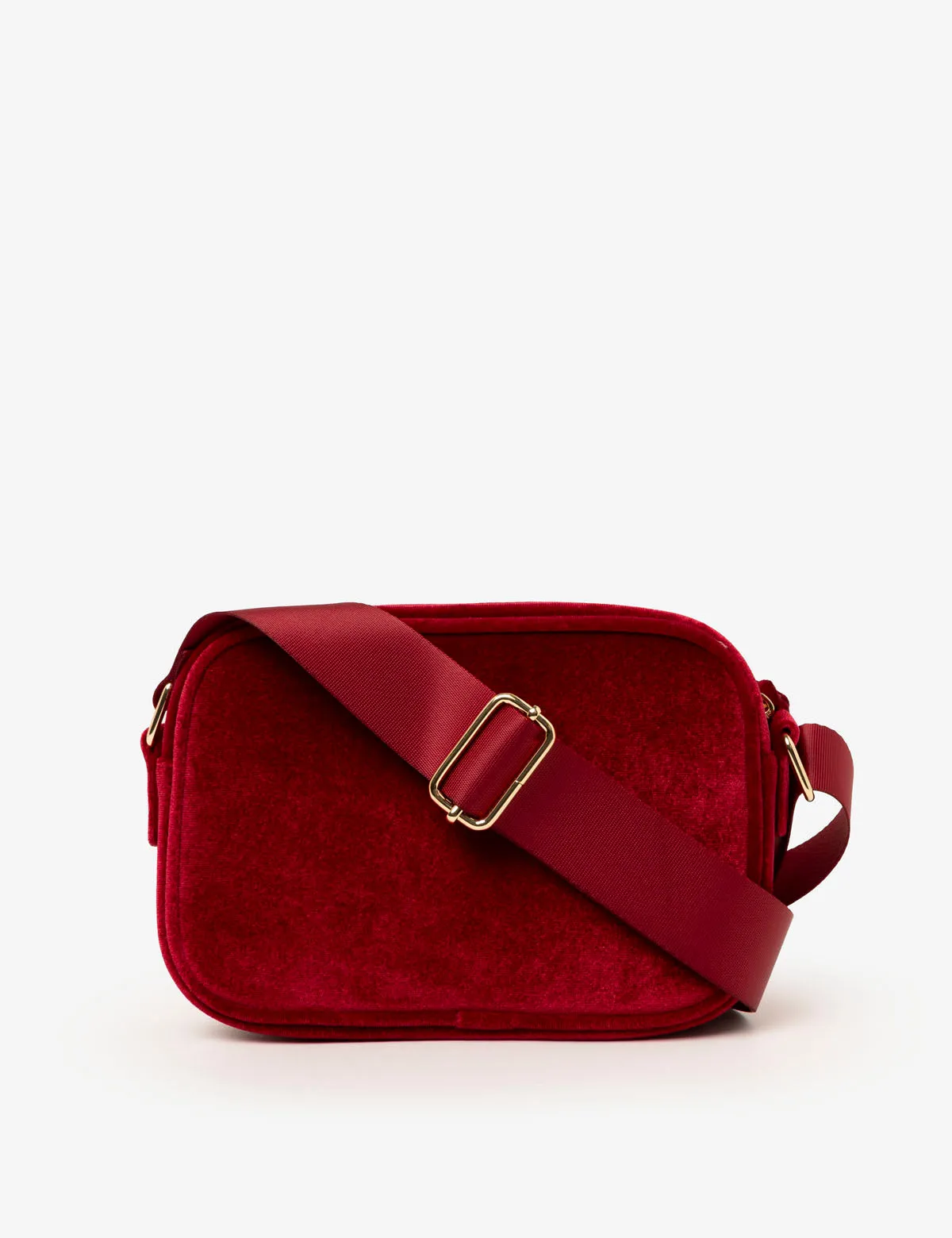 VELVET CROSSBODY BAG