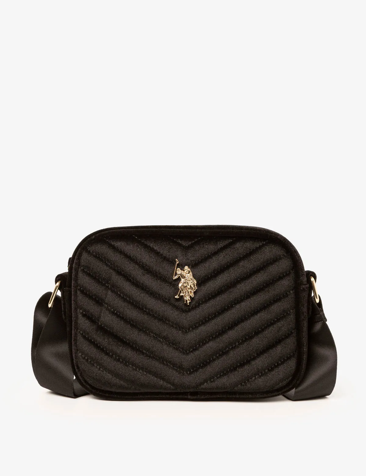 VELVET CROSSBODY BAG