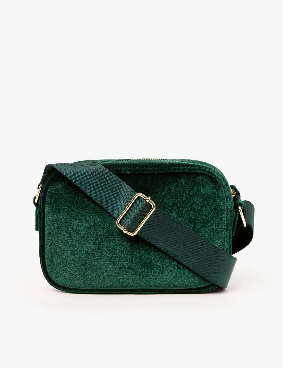 VELVET CROSSBODY BAG