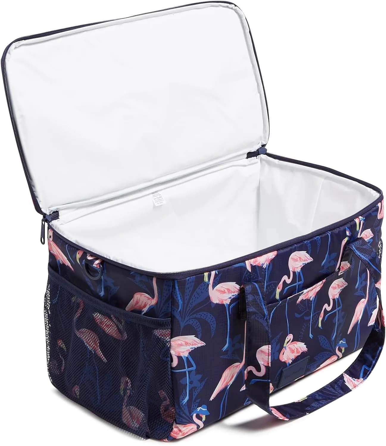 Vera Bradley Recycled Ripstop Family Cooler, Flamingo Party