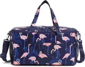 Vera Bradley Recycled Ripstop Family Cooler, Flamingo Party