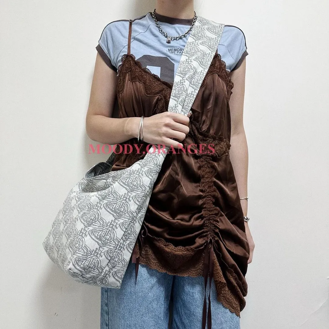 Vivienne Westwood 3D Orb Monogram Crossbody Bag