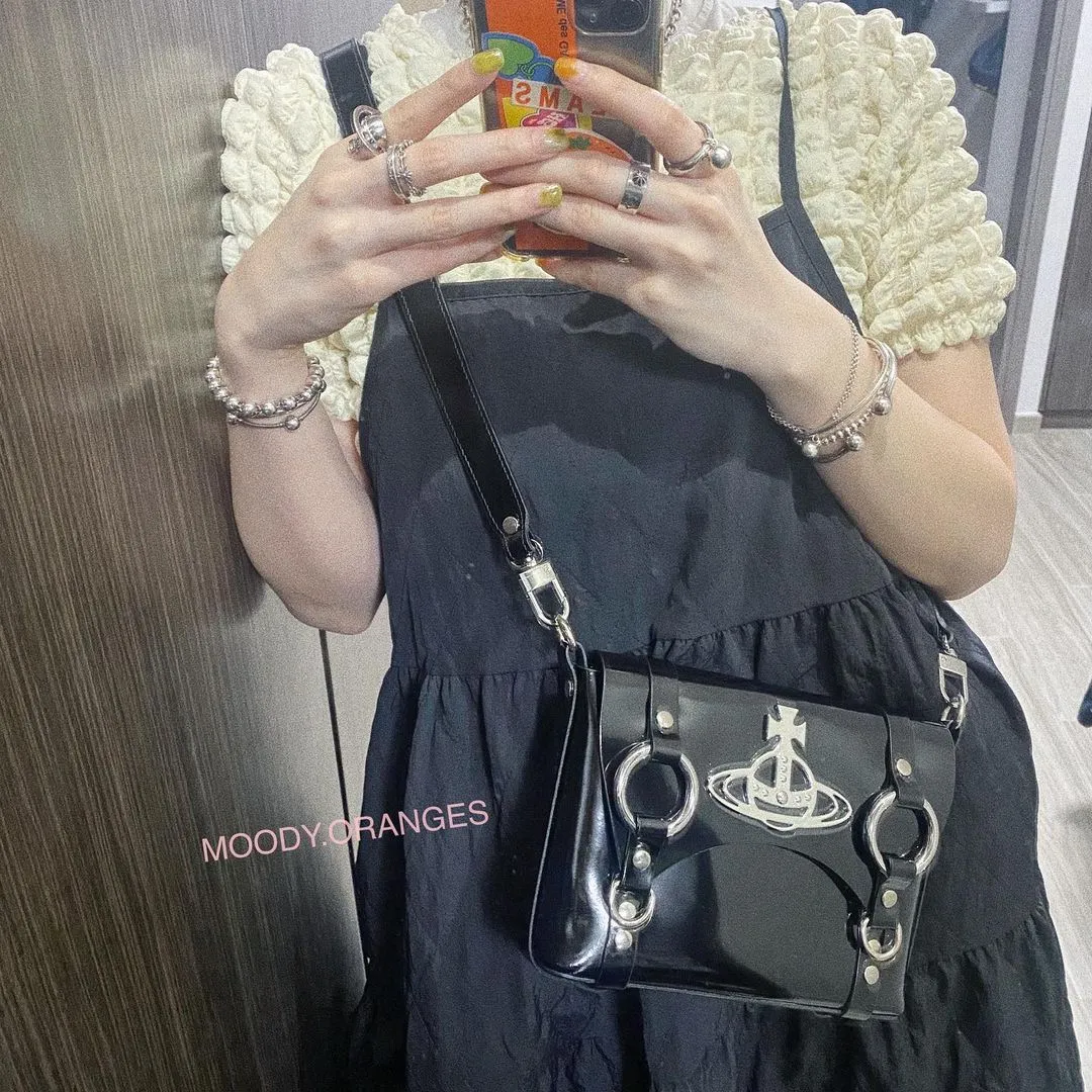 Vivienne Westwood Glossy Kim Crossbody Bag