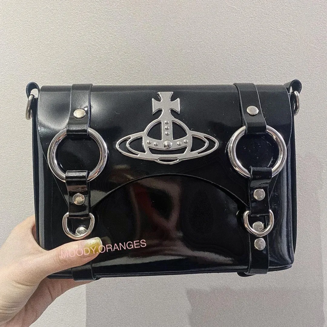Vivienne Westwood Glossy Kim Crossbody Bag