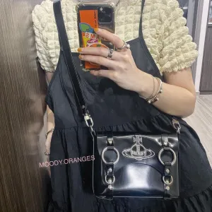 Vivienne Westwood Glossy Kim Crossbody Bag