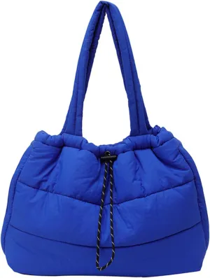 Women Armpit Bag Quilted Handbag All-Matching Underarm Bag Top Handle Bag Puffer Bag Large Capacity Shoulder Bag